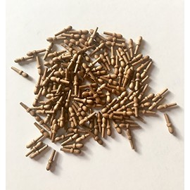 Belaying Pin Walnut 5/16" (8MM) MS0392BW 150/Pack from Model Expo for Model Ship Building