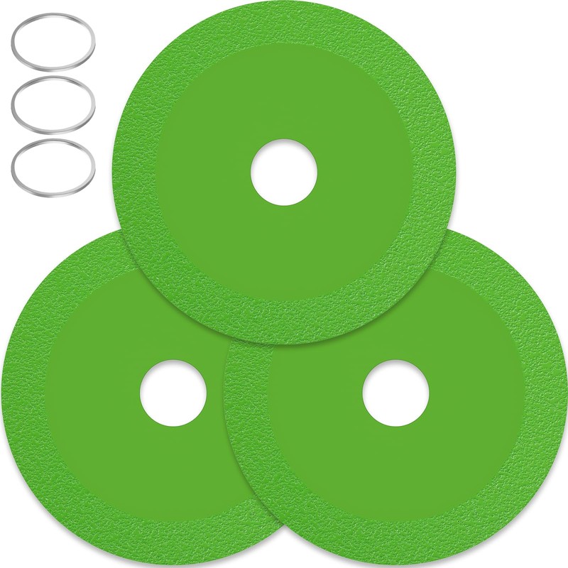 DJAPWPX-3Pcs Integrated Glass Cutting Disc for Angle Grinder, Heat Resistant
