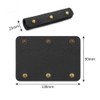 2 Piece Bag Handle Cover, PU Leather Cover, Reduces Burden,