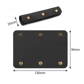 2 Piece Bag Handle Cover, PU Leather Cover, Reduces Burden, Luggage Handle Wrap, For Tote Bags, Handles, Leather Accessories, Unisex, Anti-Slip Grip (Pink)