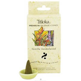 Vanilla Sandalwood - Triloka Premium Cone Incense
