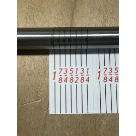 BBH ROH Labels for Wissota Skate Sharpener Diamond Dresser