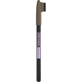 Maybelline New York 2-in-1 Express Brow Pencil with Sharpenable Tip and Soft Brush, No.04 Medium Brown, Pack of 1