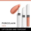 COVERGIRL Outlast Lip Color Liquid Lipstick, Moisturizing Topcoat, 100 Porcelain