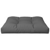 Casafoyer Pallet Cushion Anthracite 27.6"x27.6"x4.7" Fabric