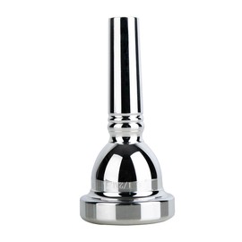 Glory TENOR Trombone Mouthpiece 61/2, LARGE SHANK,Silver Plated Trombone Mouthpiece