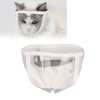 Transparent Cat Muzzle Prevent Licking Biting Barking Breathable Cat Muzzle