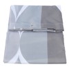 Waterproof Fabric Shower Curtain Liner Rust Resistant Grommets Machine Washable