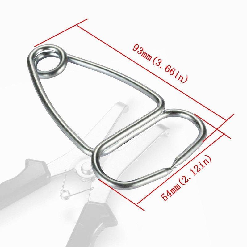 Milageto Miter Spring Pliers Set Tools 8 Miter Clamps Clipss