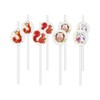 P'tit Clown re22499 Drinking Straws, Pack of 8