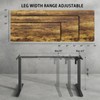 Gamork Electric Standing Desk Frame Height and Length Adjustable Legs