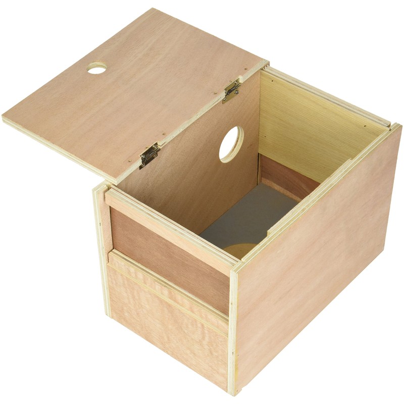 Prevue Pet Products BPV1105 Outside Mount Nest Box for Parakeet,
