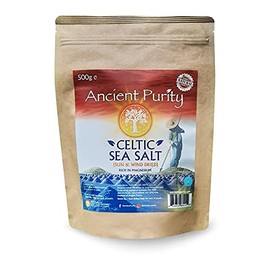 Celtic Sea Salt "Natural Real Grey Salt" 500g (Magnesium Rich) heart health