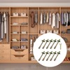 Semetall 10 Sets Bed Frame Hardware Connector Kit