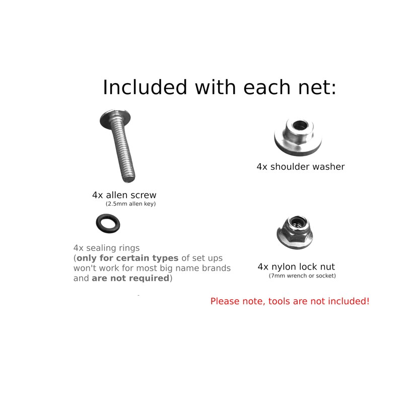 RaekerNow Elastic Cargo Net for Hard Motorcycle Pannier Lids –