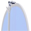 Flashpoint Backdrop and Reflector Holder Clip with 7' Light Stand