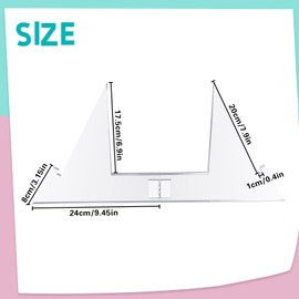 Acrylic Championship Belt Display Stand Wrestling Belt Buckle Holder Display Stand for Championship Belts