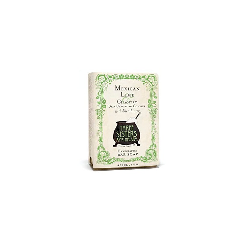 Three Sisters Apothecary 4.75 oz. Handcrafted Bar Soap (Mexican Lime)