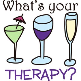 CafePress Whats Your Therapy Memory Keepsake Jewelry Box, 5"x5"x3.75"