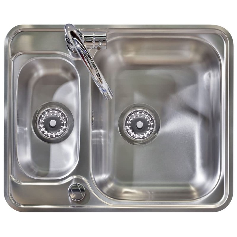 Westbrass D214S-2P-62 3-1/2" Standard Stainless Steel Post Style Large Kitchen