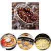 JZK 4 x Stainless Steel Colander Sieve with Handle, hot