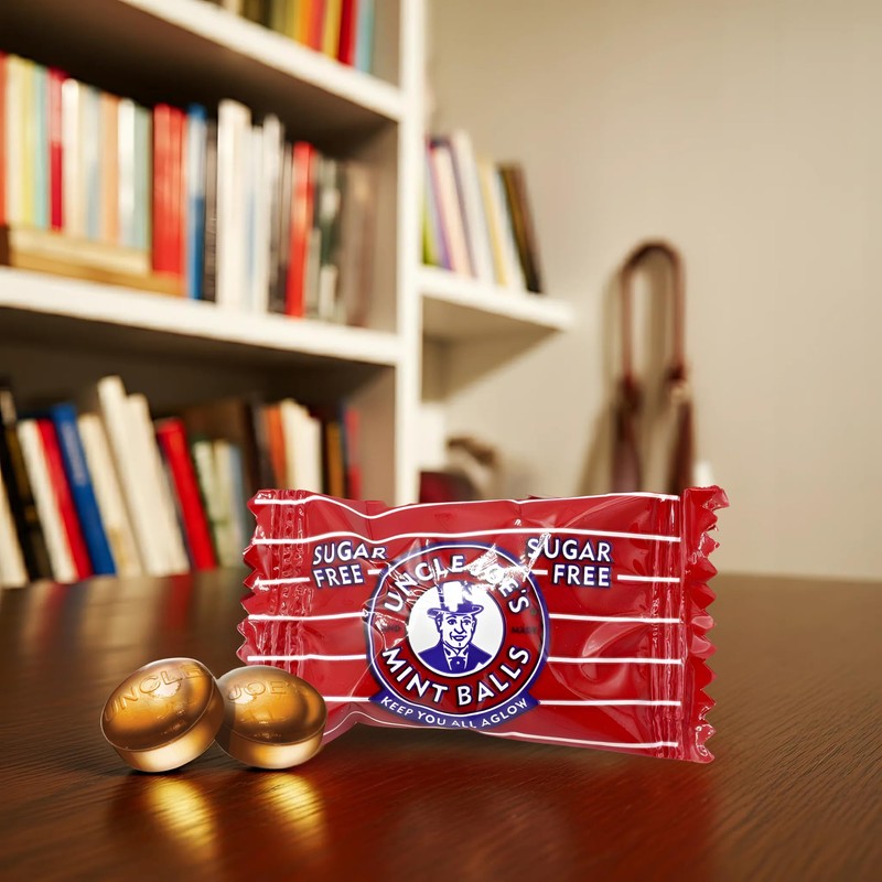 Uncle Joe’s Sugar Free Mint Balls 4.23 Oz Tin (Pack