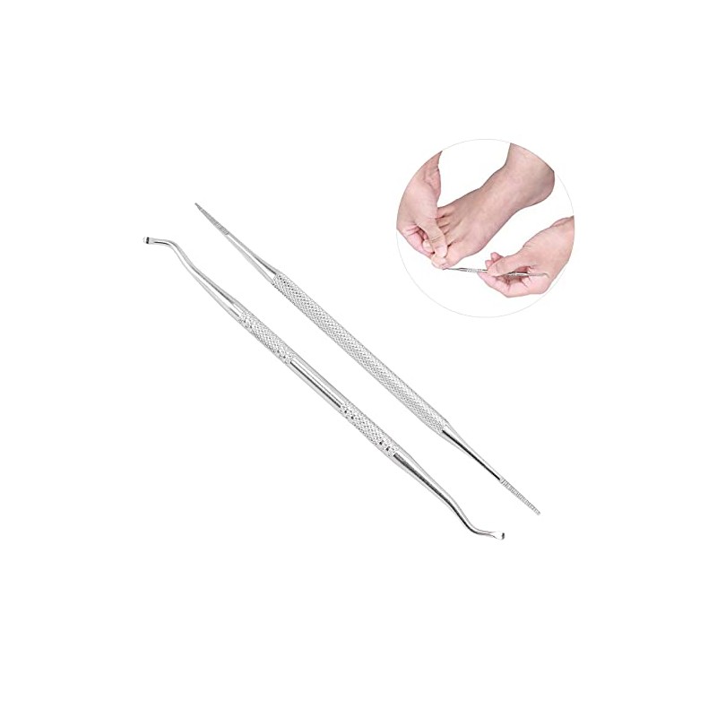 Lima de Uñas Encarnadas, 2 Piezas de Levantador de Limas