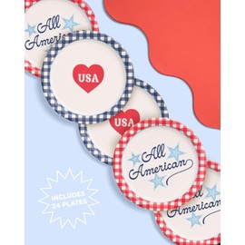 xo, Fetti Patriotic Plates