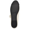Nine West Women's Platy Flat, Cream/Black Multi 150, 7