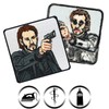 John Wick Sew-On / Iron-On Embroidered Action Hero Patch for