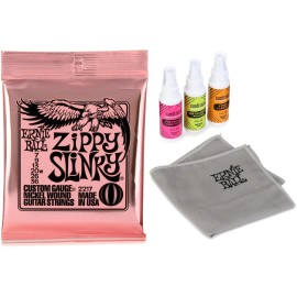 Ernie Ball 2217 Zippy Slinky Nickel Wound Electric Guitar Strings with
