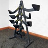 Gym Fitness LAT Pull Down Bar Storage Rack for Mag