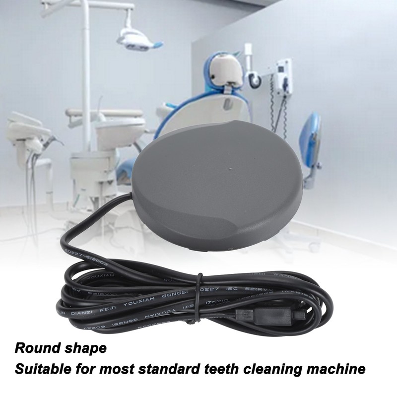 Tooth Scaler Foot Switch Anti Slip Universal Teeth Chair Round