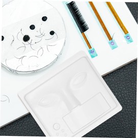 Minkissy Eyelash Extension Training Set 3pcs Lash Extension Molds Beauty Salon Practice Accessories