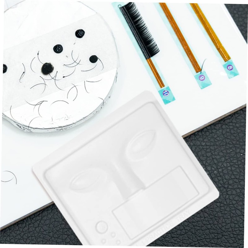 Minkissy Eyelash Extension Training Set 3pcs Lash Extension Molds Beauty