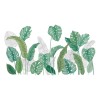 Mebix TRD Sticker Para Pared De Sala Con Diseño Plantas