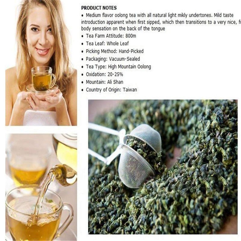 100g Organic Taiwan High Mountains Jin Xuan Milk Oolong Tea