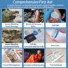 Comprehensive First Aid Kit, Premium Emergency Trauma Kits with Shoulder