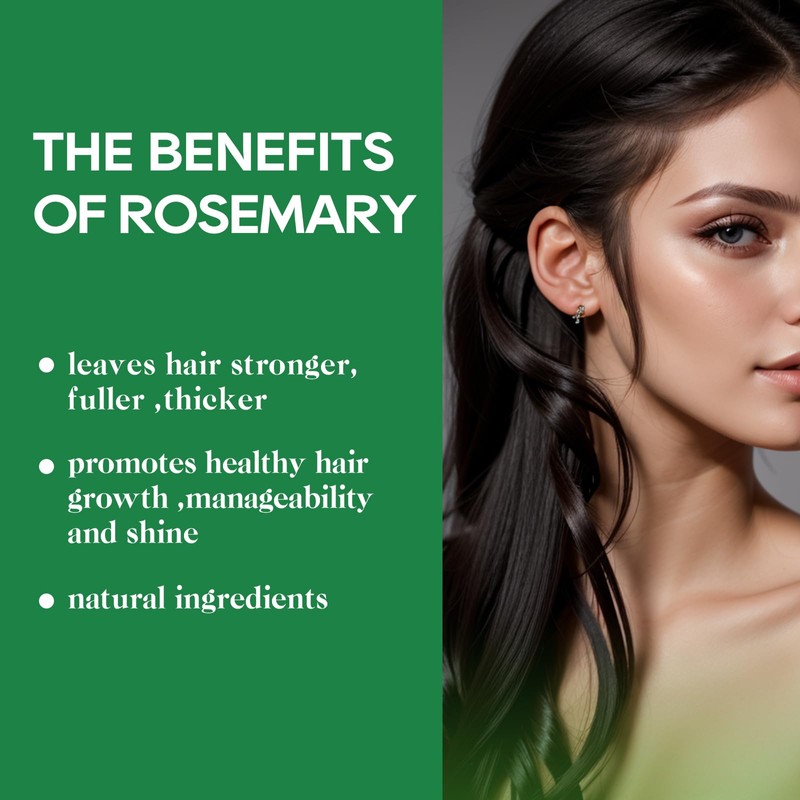 Rosemary Leave In Conditioner,Creamy Smooth Vitamin B5 Hair Conditioner, Deep