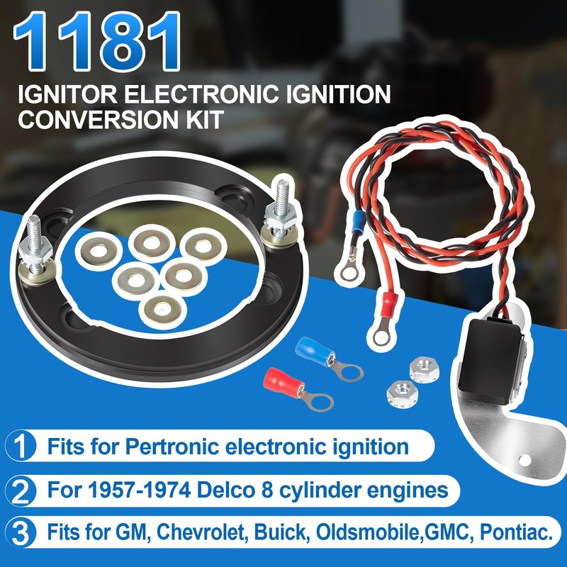 YMT 1181 Ignitor Electronic Ignition Conversion Kit Replacement for PerTronix
