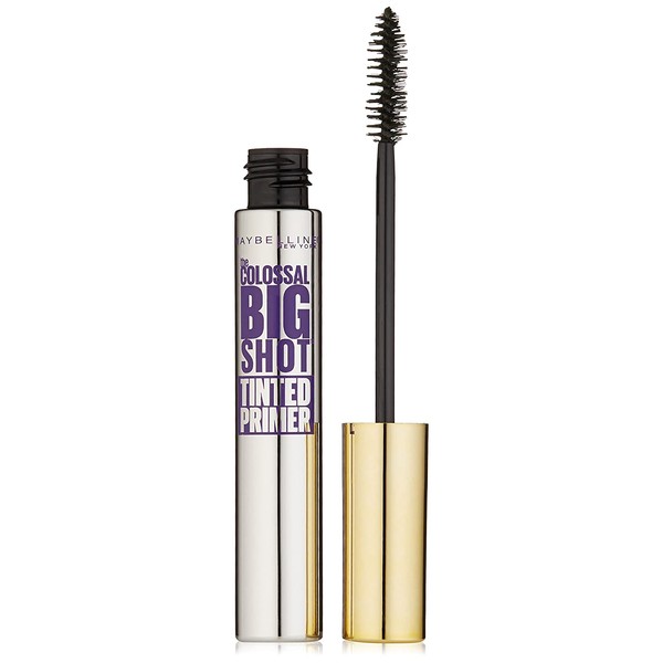 Maybelline New York Volume Express The Colossal Big Shot Tinted Primer, Black, 0.26 Fluid Ounce