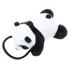 Vaguelly Plush Panda Hair Tie for Women Elastic Hair Band