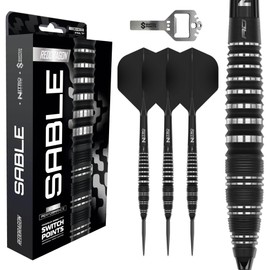 RED DRAGON Darts | Sable 24g Darts Set | Switch Points | Bomb Barrel