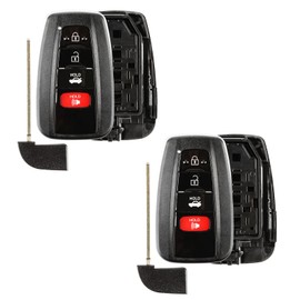 2X Remote Key Fob Shell 4btn Case for Toyota Camry (HYQ14FBC)