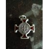 Catholic St Benedict Red Enamel Cross Italy
