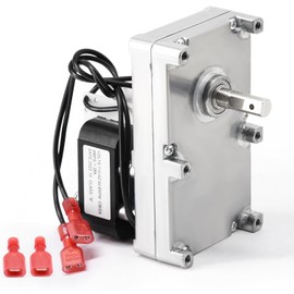 Adviace 80456 Auger Motor for US Stove 6039 6037 6033 & USSC 6039 Pellet Stove, Agitator for American Harvest 6041 6041i & US Stove 6041 & USSC 6041 Pellet Stove, Replacement for US Stove Auger Motor