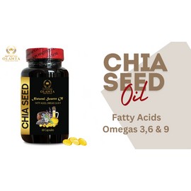 CHIA SEED SUPPLEMENT Chia Seed Extract pills, High Fiber and Protein with Omega