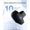 KISSILYN Mini Facial Massage Ball, Waterproof Rechargeable Multifunctional Eye Face