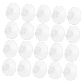 LABRIMP 1set Fish Tank Oxygen Fixing Suction Cups and Practical Oxygen Accessories for Secure Hose Management Compact Design for Easy Installation Aquariums 20pcs