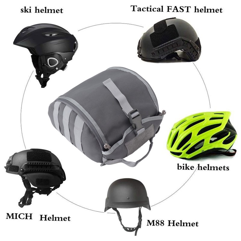 Outdoor Helmet Bag Nylon Waterproof Motorcycle Bike Bicycle Helmet Bag